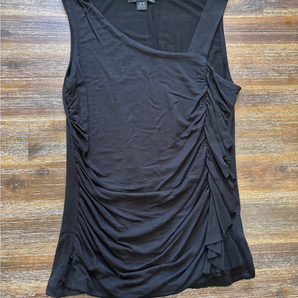 Elegant Black Sleeveless Top